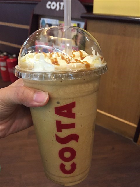 costa coffee的地址是酒仙桥路18号颐堤港商业中心内,超爱他家的饮品
