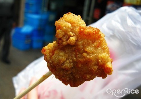 华师大香酥鸡摊