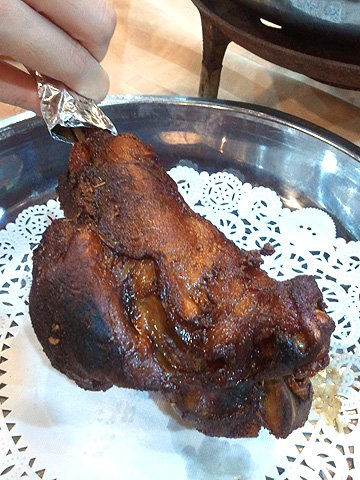烤大羊腿