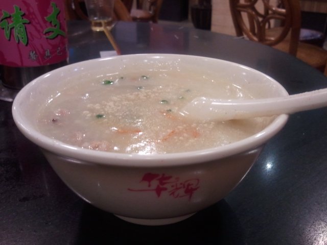 虫草花鸡皇粥