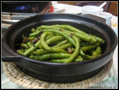 豆角肉沫