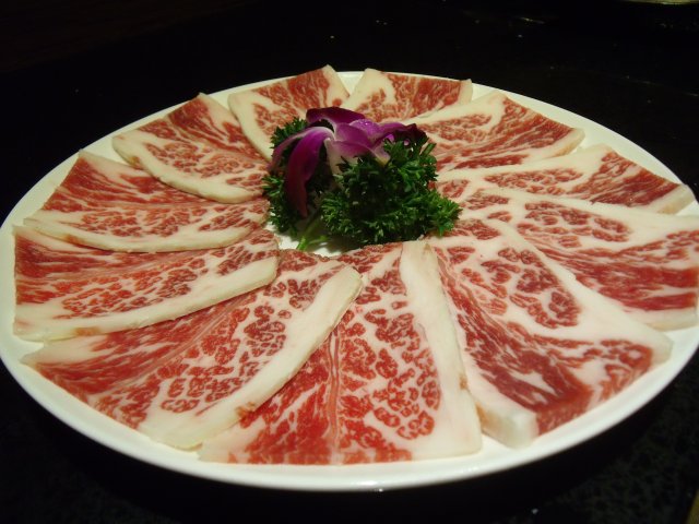 至尊雪花牛肉片:68