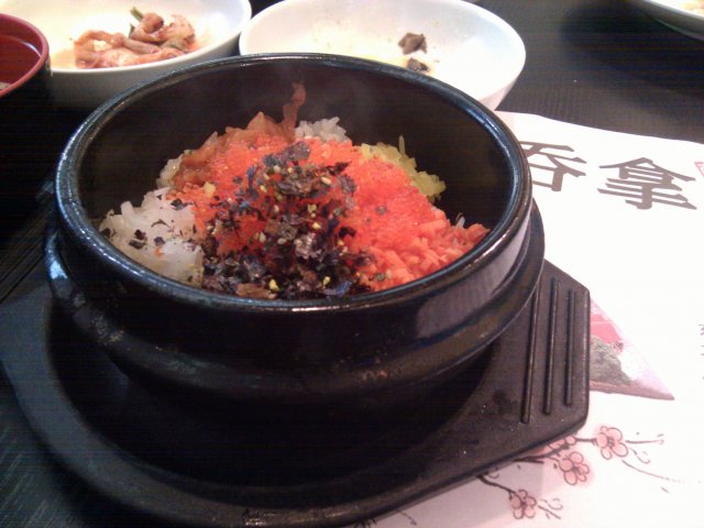 鱼子拌饭