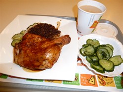 秘制照烧鸡腿饭套餐