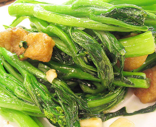 生炒菜心