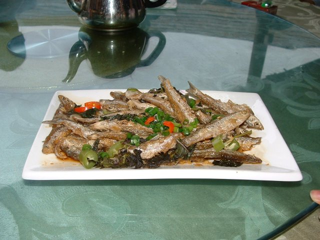 鼓油皇蒸山坑鱼