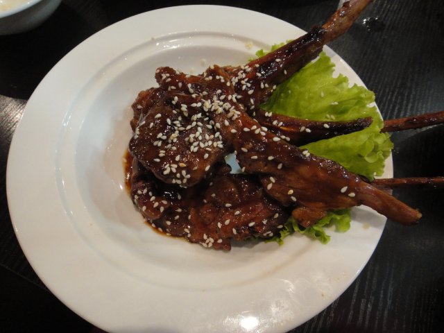 烤羊排