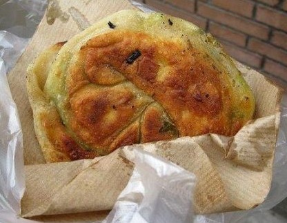 有腔调的葱油饼