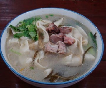 味道不错的烩面