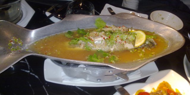 柠檬清蒸鱼