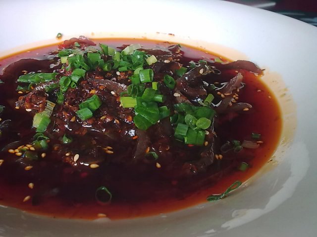凉拌海参丝