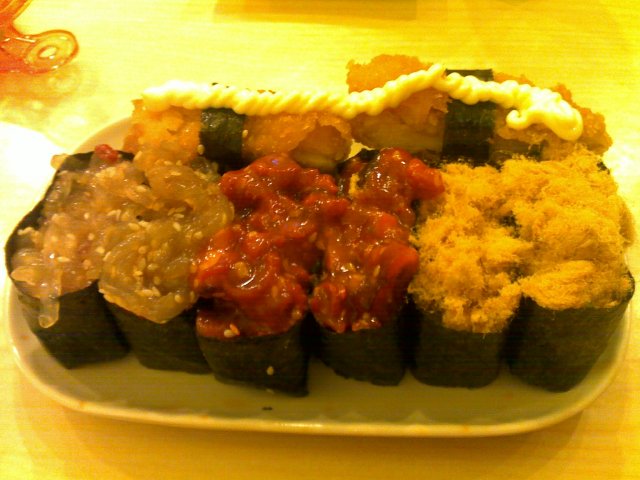 寿司"拼盘"的另一面