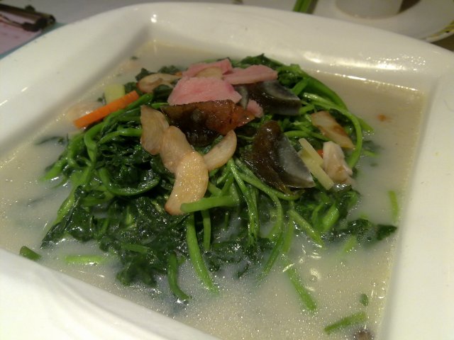 清汤浸西洋菜