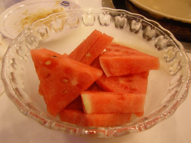 餐后水果