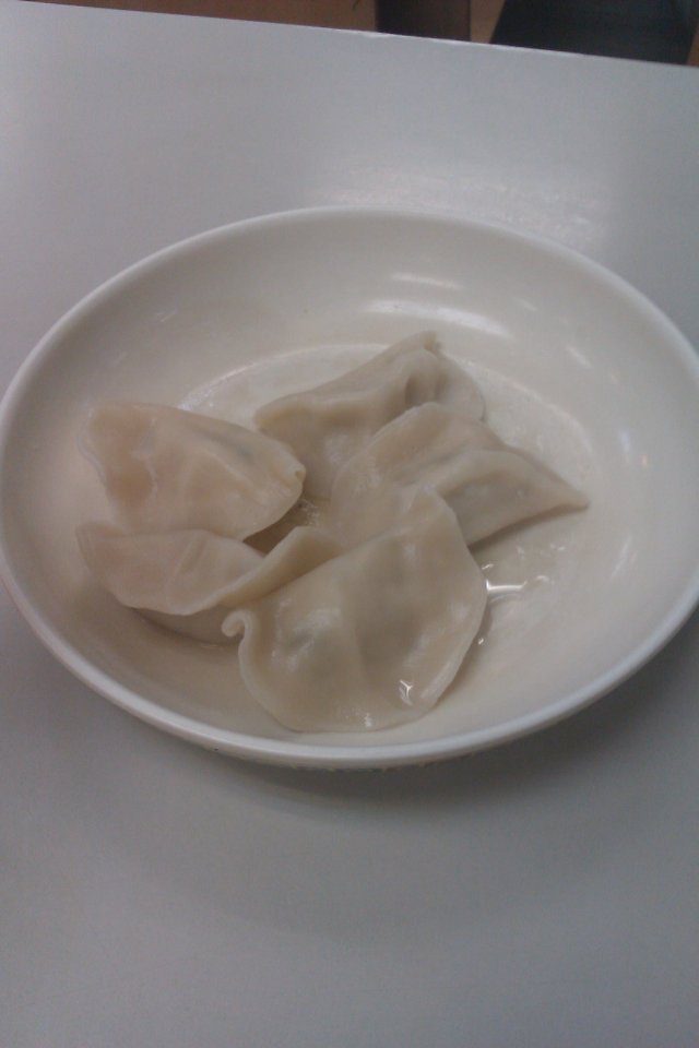 磨菇鸡肉饺