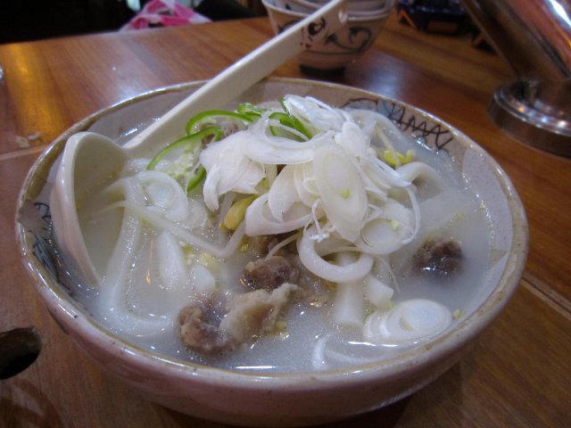 牛尾湯烏冬
