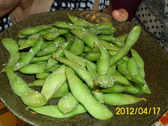 盐水青豆