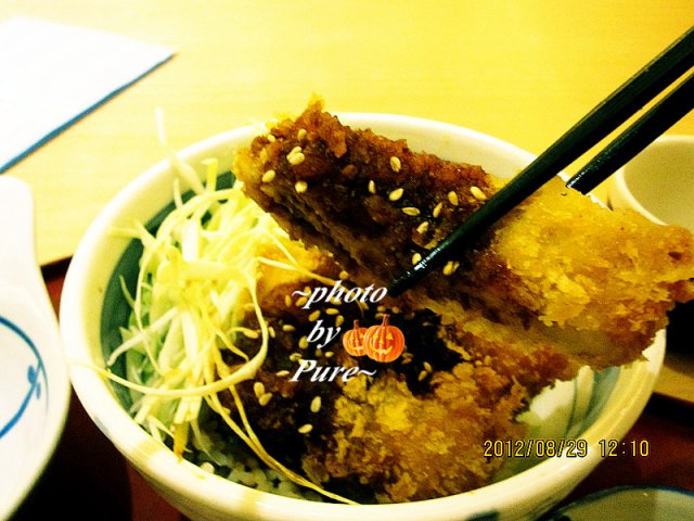 味增猪排盖浇饭