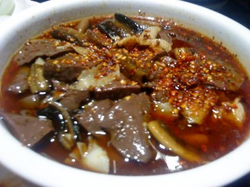 毛血旺