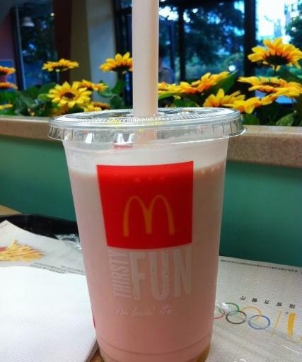 "变味"的草莓奶昔! - 麦当劳评价 - 深圳开饭喇