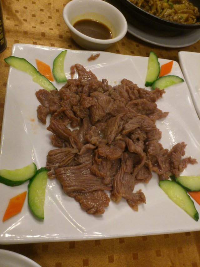 正 白灼牛肉