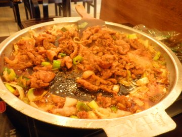 “炒”五花肉