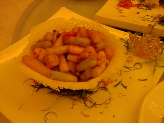 鲜虾带子炒芥兰