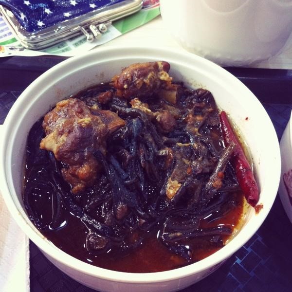 茶树菇老鸭饭