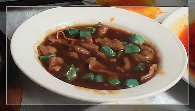 腊八蒜肥肠