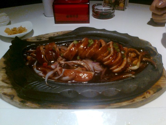 铁板鱿鱼
