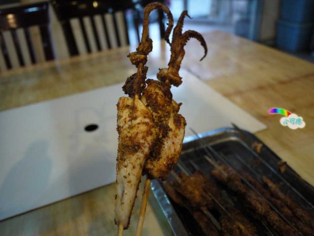 烤鱿鱼