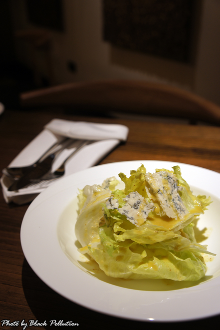 西生菜沙律配蓝芝士