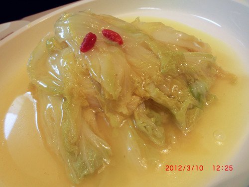 鸡汤浸时蔬