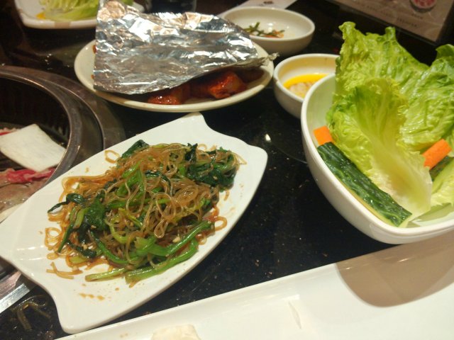 凉拌菠菜粉丝