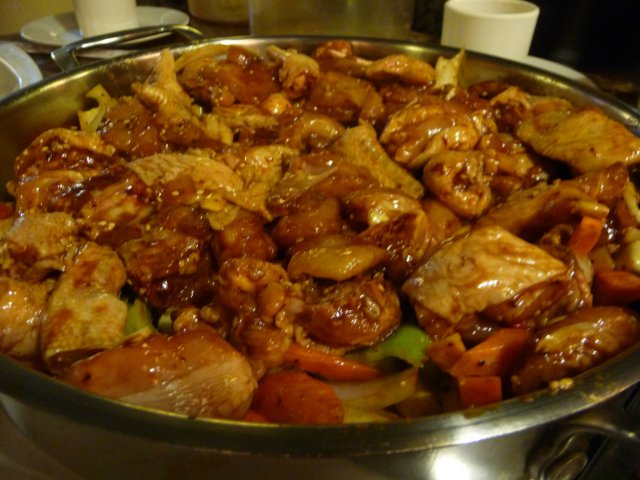三黄鸡锅