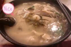 雪菜黄鱼煨面