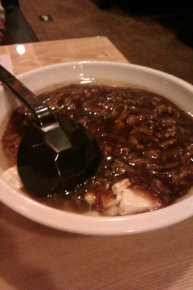 菌菇肉酱扒滑嫩豆腐