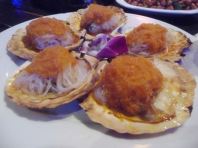 烤扇贝