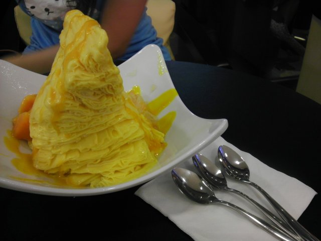 杨枝甘露雪花冰