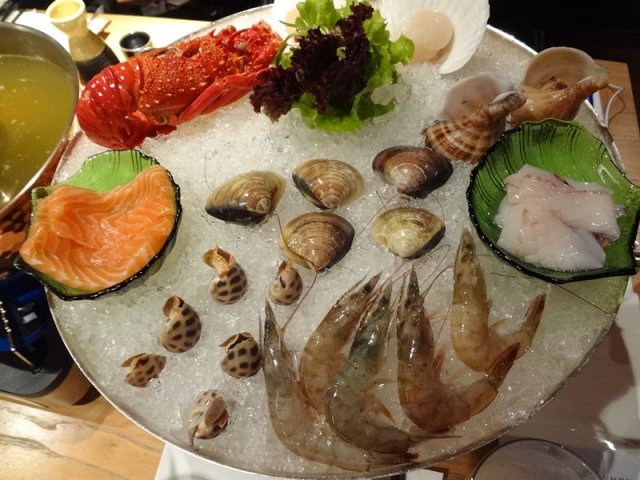 海鲜拼盘