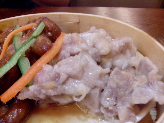 特写排骨