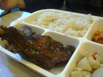 鸡腿饭