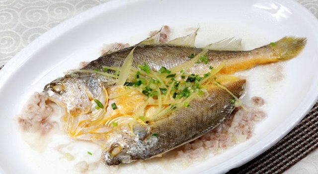 蒸黄花鱼