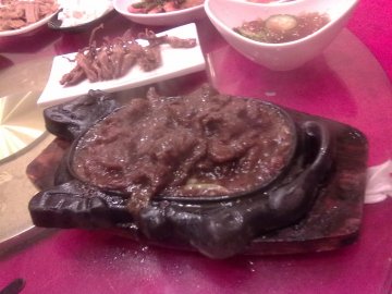 铁板牛排