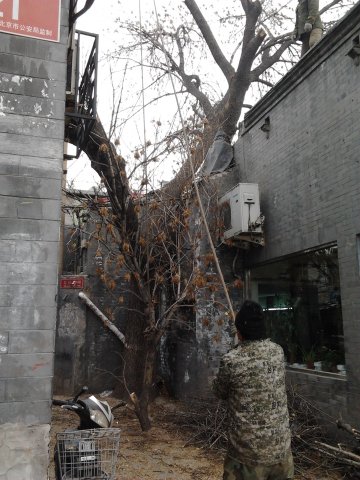 门边