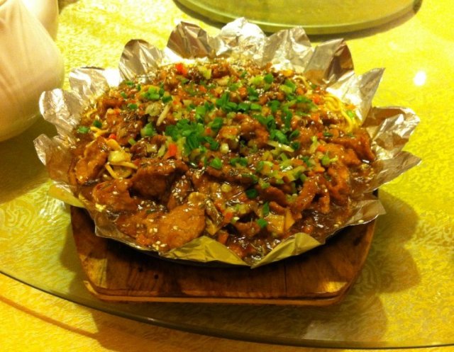 银纸酱滑牛柳
