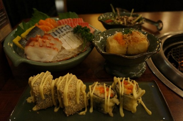 刺身拼盘&寿司&一口豆腐