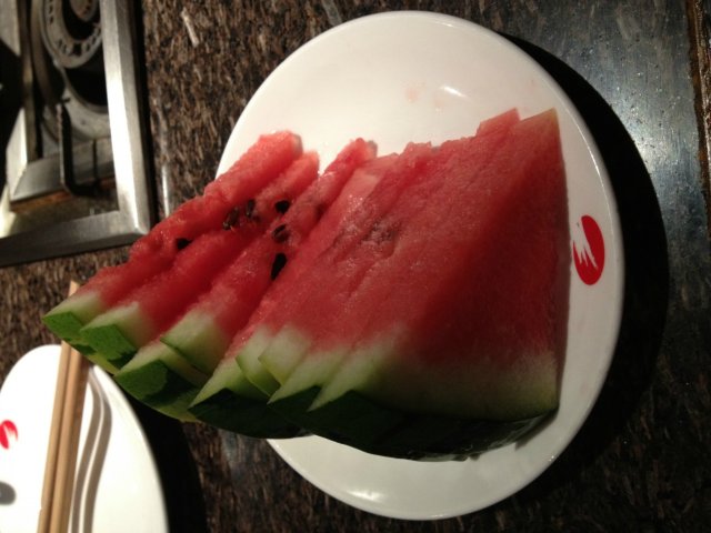 赠送西瓜