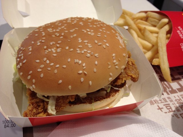 麦辣鸡腿堡套