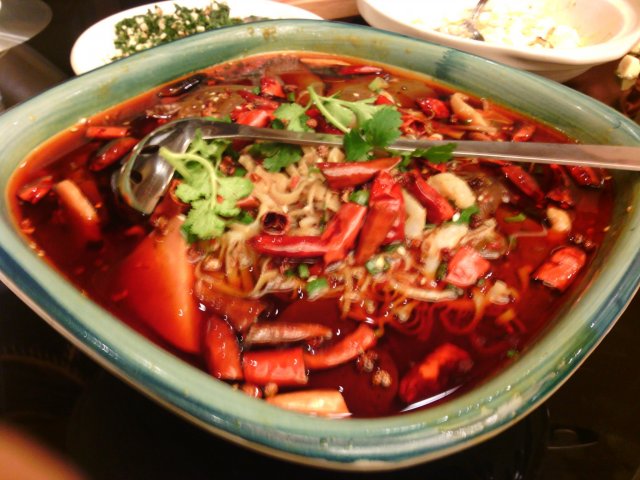 毛血旺